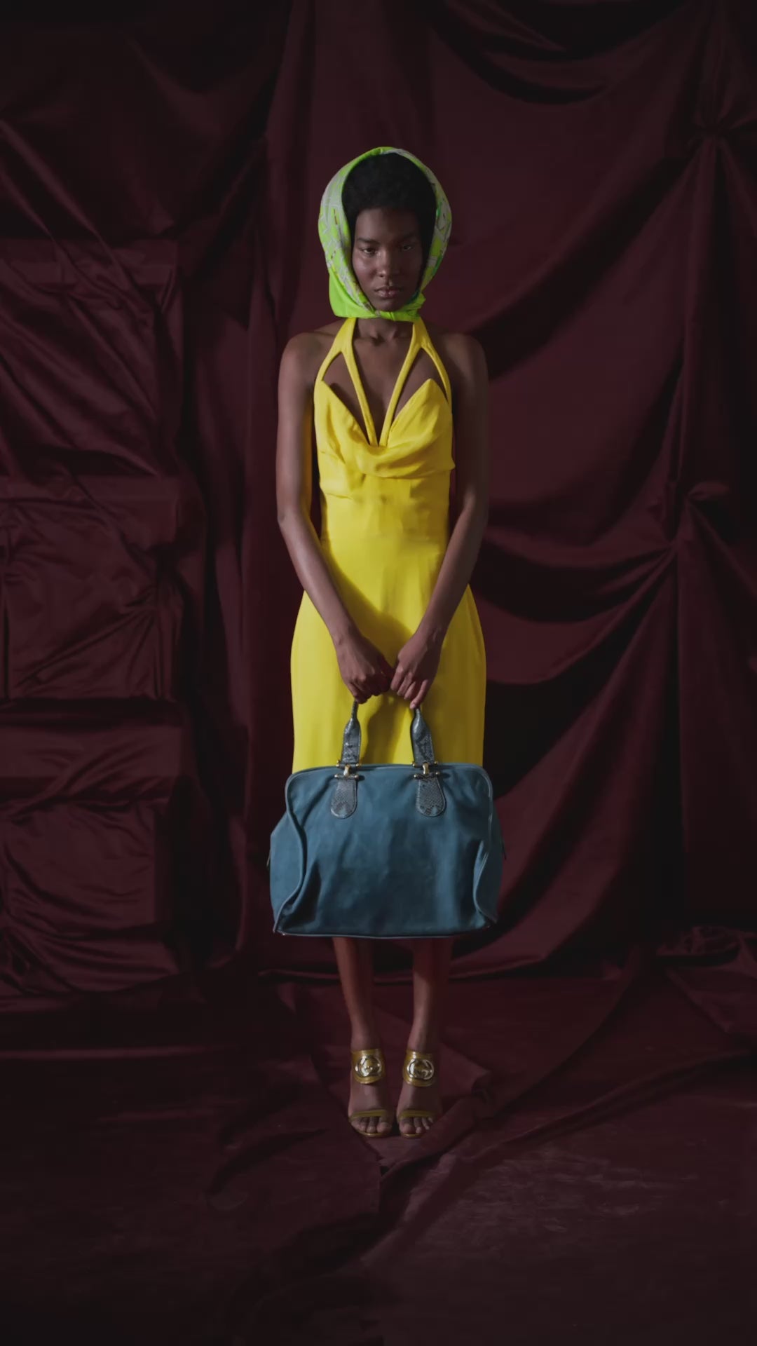 vestido amarillo 